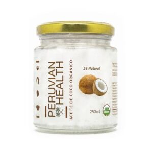 Aceite de Coco Orgánico PERUVIAN HEALTH 250ML